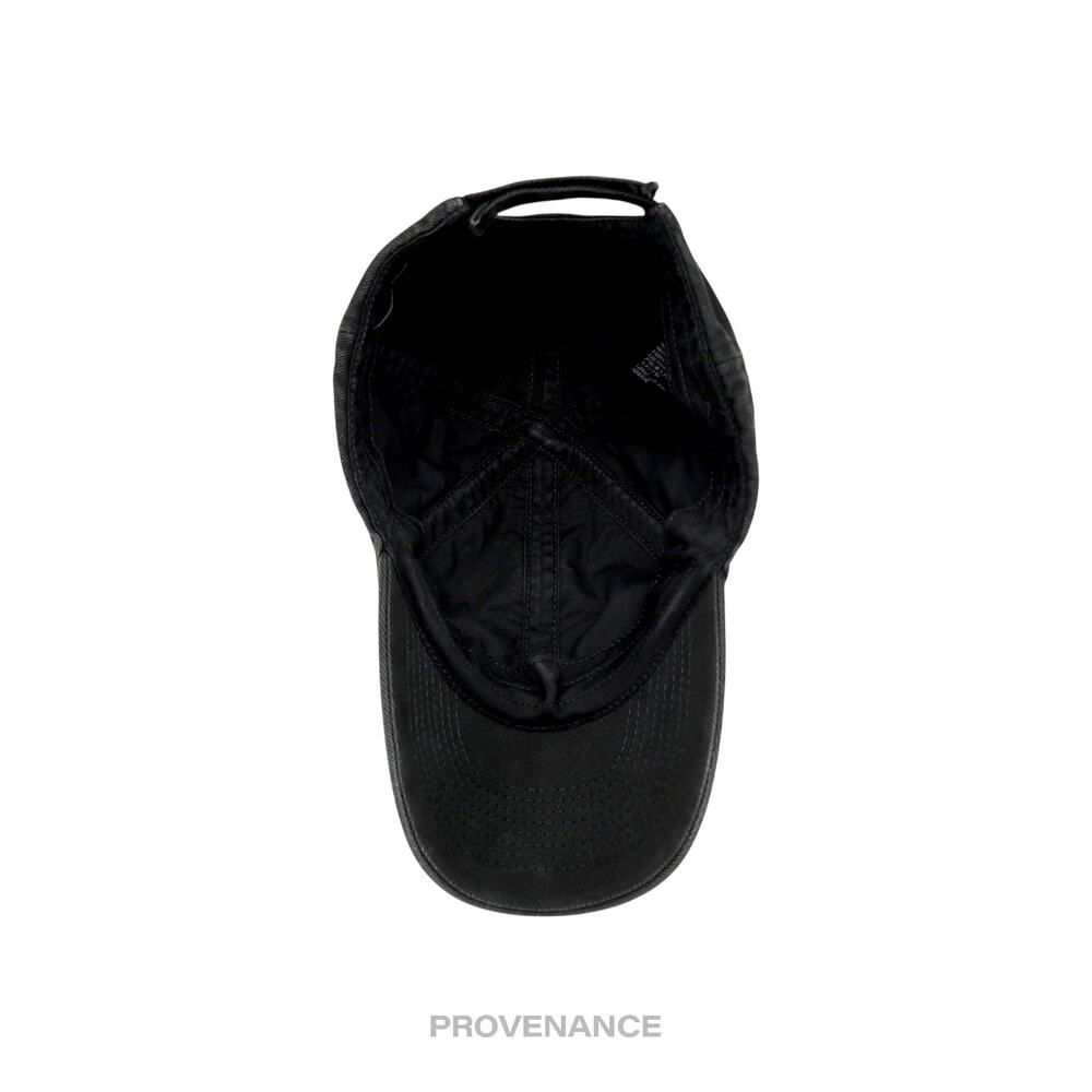 🔴 Balenciaga Embroidered Logo BB Lazer Destroyed Cap Black - Picture 9 of 13